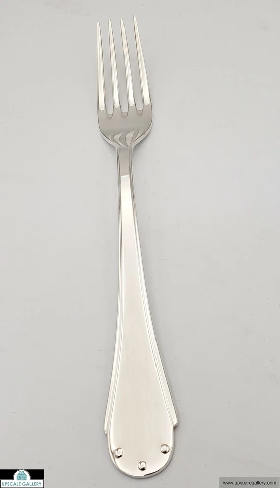 Tenedor de cena Calegaro Italia Bugatti plata esterlina 8,2" *NUEVO*  Foto 1 de 1