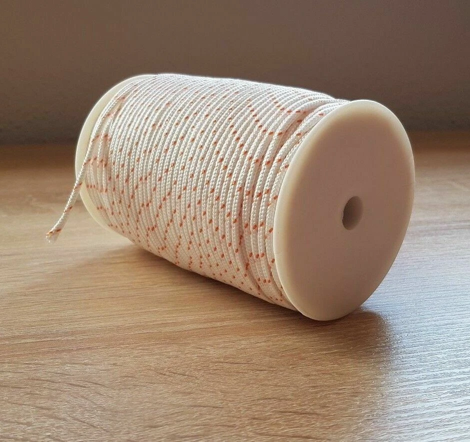 Meter Starterseil Anwerfseil Kettensäge 3,0 / 3,5 / 4,0 mm für Stihl, Rasenmäher - Bild 1 von 1