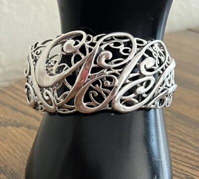 Sterling Silver Cuff Bracelet Carolyn Pollack - Image 1 of 4