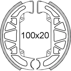 Ganasce freno RMS Piaggio Sfera/Zip/Quartz 50cc Posteriore per PIAGGIO SFERA RST - Picture 1 of 1