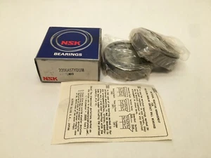 NSK 7206A5TYDUM Angular Bearing 30x62x16 mm 7206A-5TY-DUM Japan 2 pcs - Picture 1 of 9