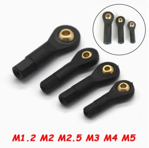 Nylon Link Rod End Ball Joint Ball Head Ball Joint M2~M5 For 1/10 RC Car Boat - Picture 1 of 12