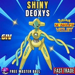 6IV DEOXYS ⭐️LUCIDO⭐️ POKEMON SCARLATTO E VIOLA 🚀SCAMBIO VELOCE🚀 POKEMON HOME - Foto 1 di 4