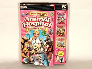 Pet Vet 3D: Animal Hospital -- Triple Treat (PC, 2008) - Picture 1 of 4