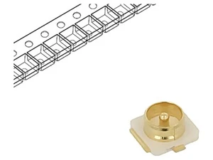 CONUFL001-SMD-T Steckverbinder: U.FL (IPX/AMC) Buchse 50Ω SMT männlich 6GHz L - Bild 1 von 1