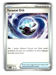 Pokemon Festival Terastal EX Prismatic Evolutions Terastral Orb 145/187 - Picture 1 of 4