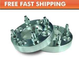 2 Wheel Adapters 4 Lug 100 To 4 Lug 4.5 Spacers 1" - Picture 1 of 3