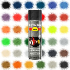 Rust-Oleum Hard Hat� Aerosol Spray Paint Satin Gloss Matt 500ml Red Black Blue..