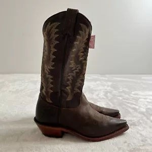 NEU Tony Lama Westernstiefel Damen 5,5 braun bestickt Cowboy 1798-L USA - Bild 1 von 15