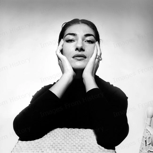 8x10 Print Maria Callas American Soprano Opera #97623 - Image 1 of 1