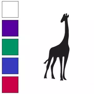 Giraffe, Vinyl Decal Sticker, Multiple Colors & Sizes #2802 - Picture 1 of 21