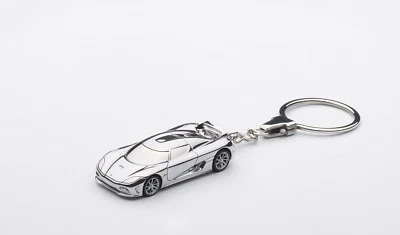 Koenigsegg Agera 1/87 Scale Model Car Keychain (Aluminum) by AUTOart 41628 - Image 1 of 4