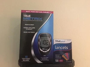 KAUFEN SIE 100 LANZETTEN 33 G UND ERHALTEN SIE True Metrix Blutzuckermessgerät GRATIS - Bild 1 von 2
