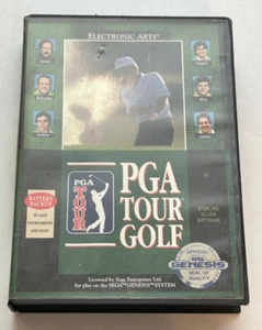 Sega Genesis Game - PGA TOUR GOLF   FREE SHIPPING Complete w/ Box CIB - Picture 1 of 1