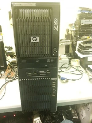 HP Z600 Workstation 2 x Xeon Quad Core E5620 @2.40GHz,26GB RAM, 256GB SSD,320GB - Image 1 of 4