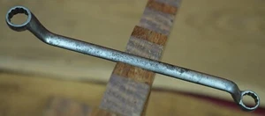 RICHARD. MILW WIS Offset Box End Combination Wrench 9/16" 1/2" Chromium Vanadium - Imagen 1 de 9