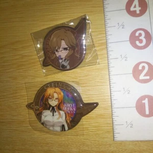 A68624 Steins;Gate / Pukutto badge + Pins Pin bagde Moeka Kiryu - Picture 1 of 4