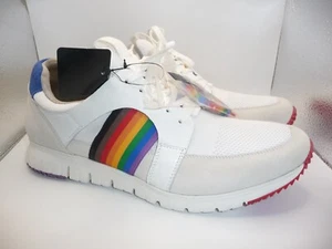 Kenneth Cole Bailey Pride Rainbow Men's Sneakers Shoes Trainers Size 12 US New - Picture 1 of 10