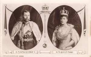 388545) AK Adel - Georg V. von Großbritanien mit Frau  - Bild 1 von 1
