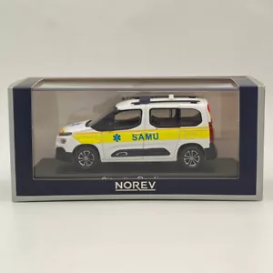 Norev 1/43 Citroen Berlingo SAMU Modelli Diecast Auto Collezione Limitata Bianco - Foto 1 di 7