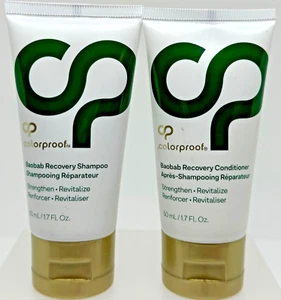 COLORPROOF BAOBAB RECOVERY SHAMPOO and CONDITIONER 1.7 OZ - Picture 1 of 8