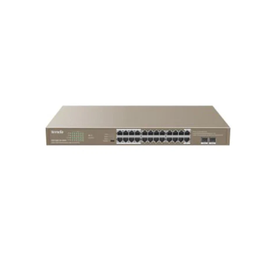 Tenda Teg1126P24410W 24Ge 2Sfp Ethernet Switch With 24 Port Poe - image 1 of 1