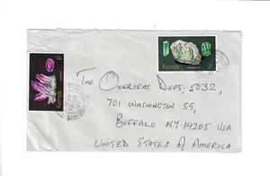 KENYA 1981 Cover to U.S - corner crease - Picture 1 of 2
