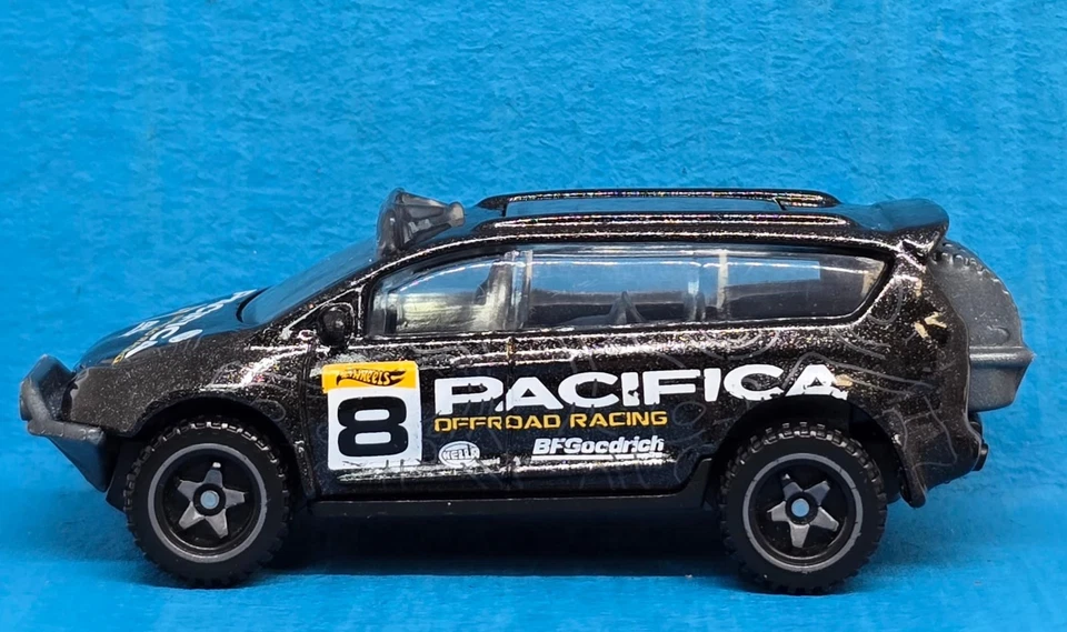 Hot Wheels Chrysler Pacifica Black Offroad Racing 2018 Diecast Minivan 1/64 - 02 - Image 1 of 4