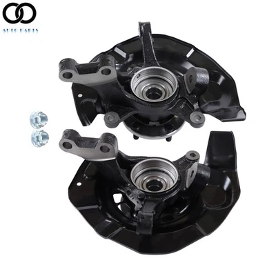 Par de cojinetes y nudillos de cubo de rueda delantera para Lexus RX330 RX350 RX400h 2004-2009 Foto 1 de 4