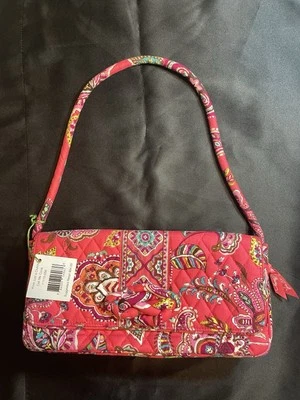 Vera Bradley Clutch Purse Shoulder Bag Knot Just A Clutch, Call Me Coral, NWT - Image 1 of 4