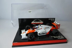 1/43 Minichamps 1986 Marlboro McLaren TAG MP4/2C Rosberg British GP - Picture 1 of 1