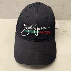 John Force Racing Castrol Hat Black Adjustable NHRA Drag Race Cap - Picture 1 of 5