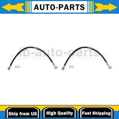 Para Nissan Altima 2.4L 1993-2001 2x Manguera Freno Línea Delantera Foto 1 de 4