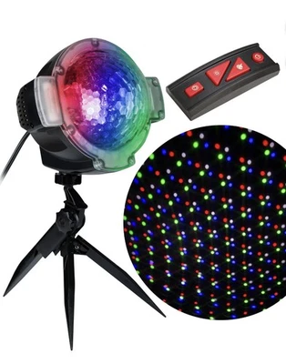 Points of Light Projector LED 14 Color Combo Show Motion/Static Mode Wireless - Image 1 of 4