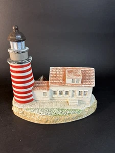 Harbour Lights Lighthouse #103 West Quoddy Head Maine 1991 - Picture 1 of 16
