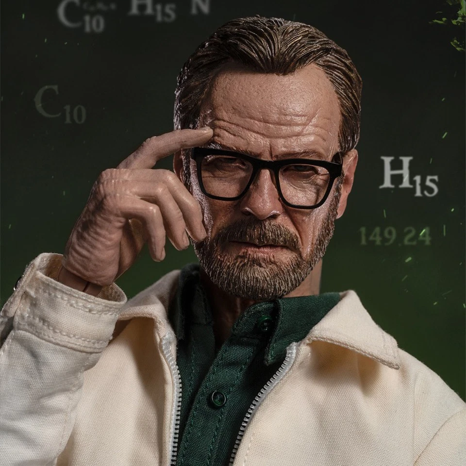 Figura de acción TOYS BORN Breaking Bad Heisenberg White Walter White 12 pulgadas TB001 Foto 1 de 4