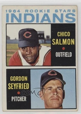 1964 Topps 1964 Rookie Stars Chico Salmon Gordon Seyfried #499 Rookie RC - Image 1 of 2