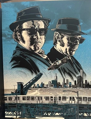 Tim Doyle - The Blues Brothers Limited Edition Movie Poster Art Print - Image 1 of 3