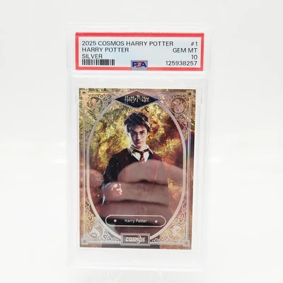 2025 Cosmos Harry Potter #1 PSA 10 Silver Holo Kakawow Pop 1 - Image 1 of 3
