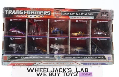 Mini-Con Class 10 Pack Transformers Universe 2008 Hasbro Figures NEW SEALED - Image 1 of 4