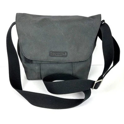 Bolsa carteiro pequena tiracolo de lona cinza Timbuk2 - Imagem 1 de 4