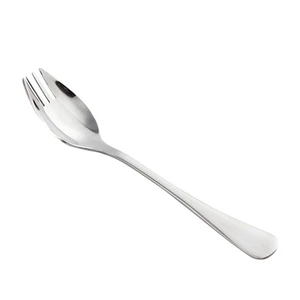 Cuchara de helado tenedor de doble propósito y cubiertos de trabajo incluyen cucharas para ensalada camping - Imagen 1 de 12
