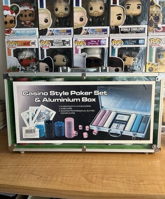 Casino Style Poker Set And Aluminium Box - Not Complete See Description - Image 1 of 4