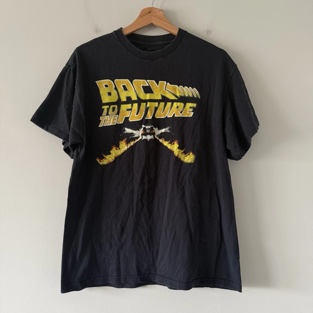 Men's Back To The Future Vintage Logo T-Shirt - Officially Licensed Movie Tee (XX-Large) - View #5