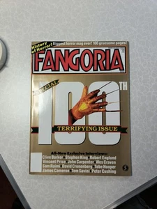 Fangoria Magazine #100 1991-Freddy Krueger Cover - Foto 1 di 6