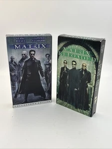 The Matrix Reloaded VHS LOT - Picture 1 of 7