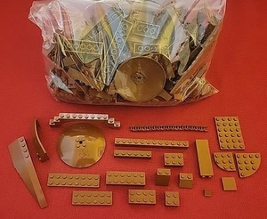 Lego Bulk Lot verschiedene braune Steine 1 Pfund Pfund 2 Unzen Formen & Stücke - Bild 1 von 2
