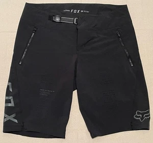 Fox Flexair Pantaloncini Mountain Bike Uomo 34 Nero Regolabile Leggero Trail MTB - Foto 1 di 18