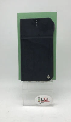 Cover case DOLCE VITA Portafoglio per HTC Desire 626 Rigida pelle Nera - Immagine 1 di 4