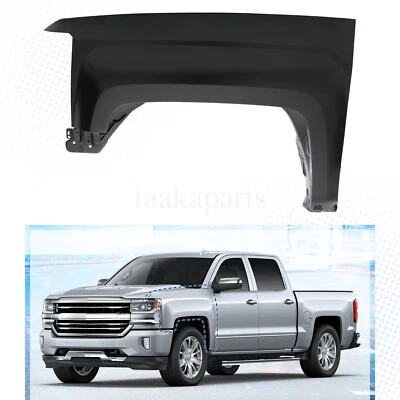 Steel Front Fender Driver LH Left Side For 2014-2018 Chevrolet Silverado 1500 Foto 1 de 4